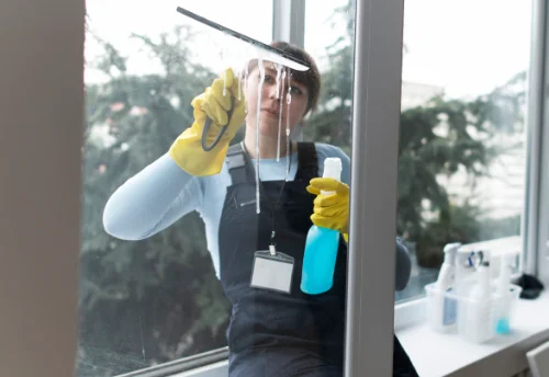 Nettoyage de vitres intérieures et extérieures à Chéreng